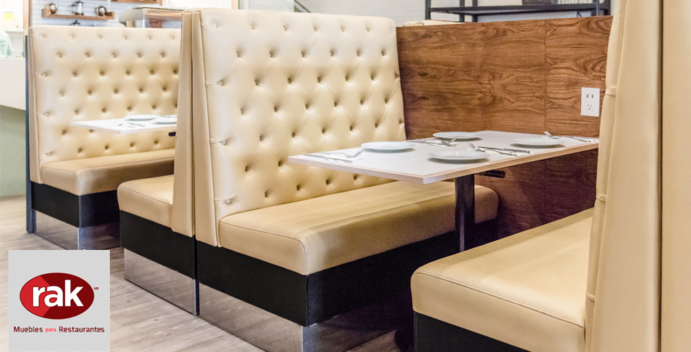 Booths para restaurantes